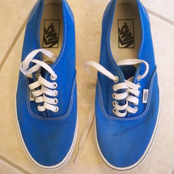 vans off the wall blue